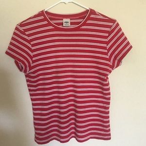 Old Navy Red with white stripes Women’s Top